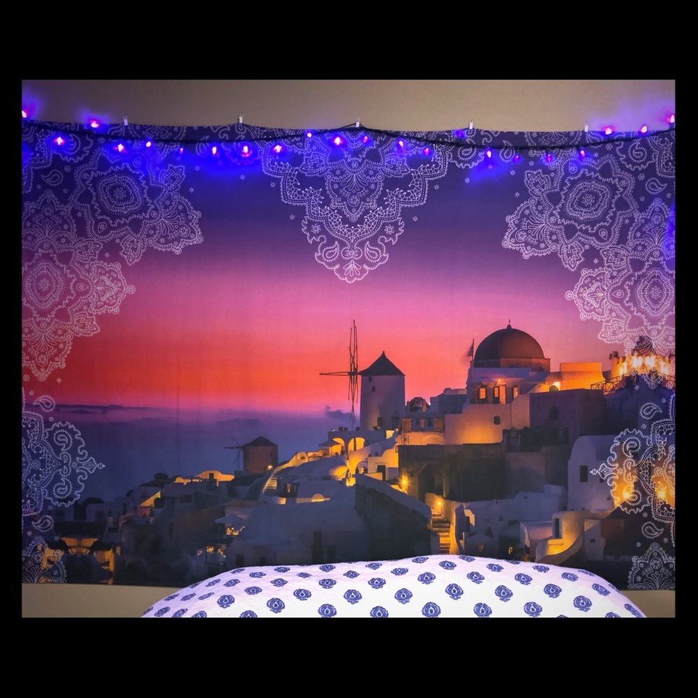 Santorini Tapestry